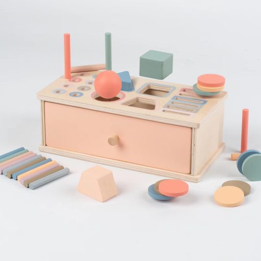 Shape & Color Sorter Box – Smart Montessori Learning Toy - Image 4