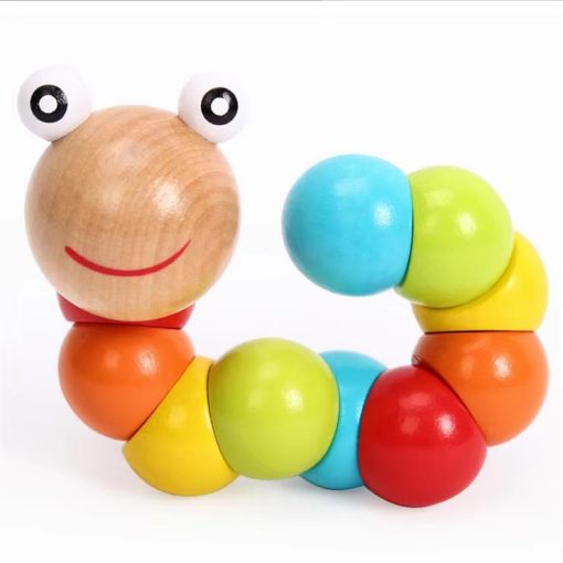 6-in-1 Montessori Wooden Educational Toy Set – Shape Sorter, Xylophone, Clock, Bead Maze & More - Image 5