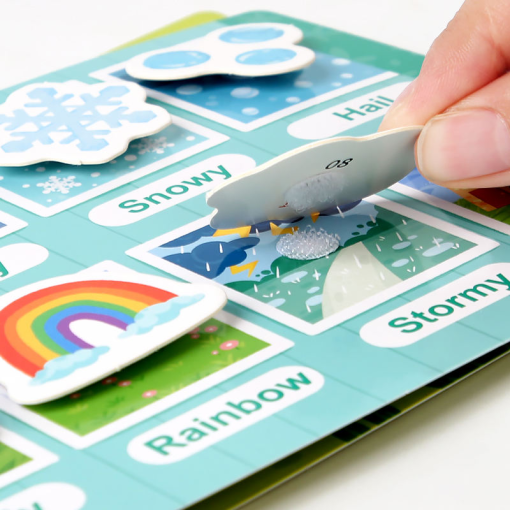 Montessori 3D Felt Busy Book – Sensory Matching & Learning Puzzle Game for Kids - Alphabet - Image 3