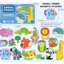 Magnetic Cognitive Puzzle Set for Kids – Learning Toy (3+ Years) - Animal