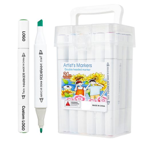 Dual Tip Art Marker Set – Vibrant Colors & Kids-Friendly - Image 3