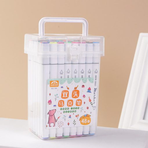 Art Marker Set – Dual Tips, Bright Colors & Kids-Friendly - Image 3