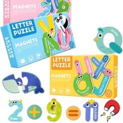 Magnetic Cognitive Puzzle Set for Kids – Learning Toy (3+ Years)
