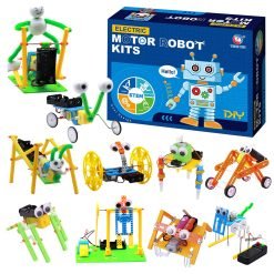 10-in-1 Robot STEM Kit – Magical Physics Science Toy for Kids