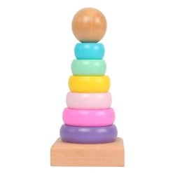 Rainbow Tower Stacking Ring