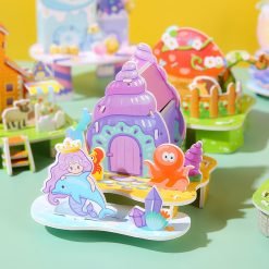 3D Jigsaw Puzzle Card DIY Splicing Toy