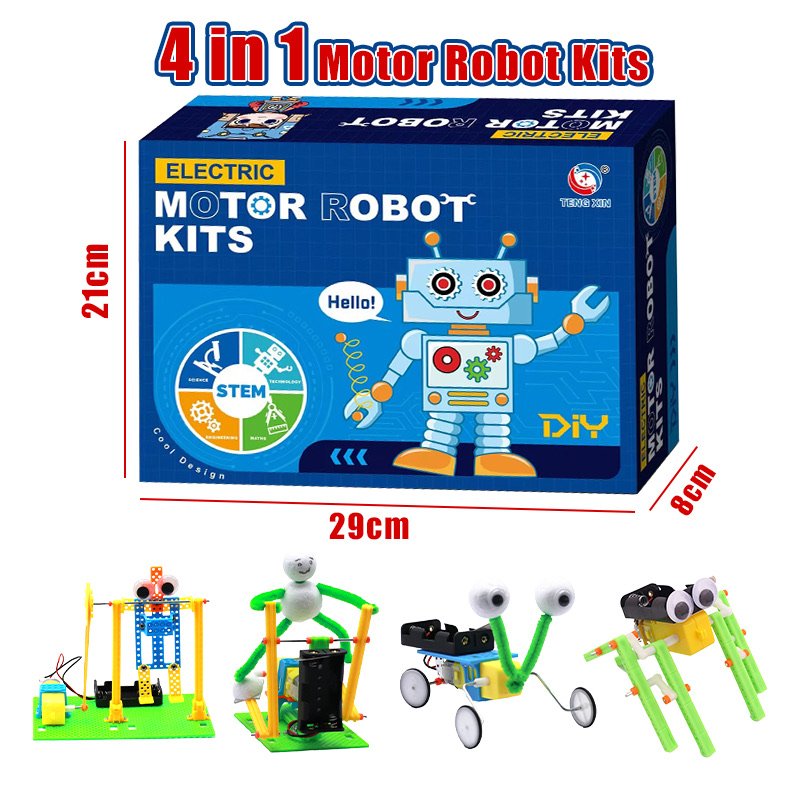 4-in-1 Robot STEM Kit
