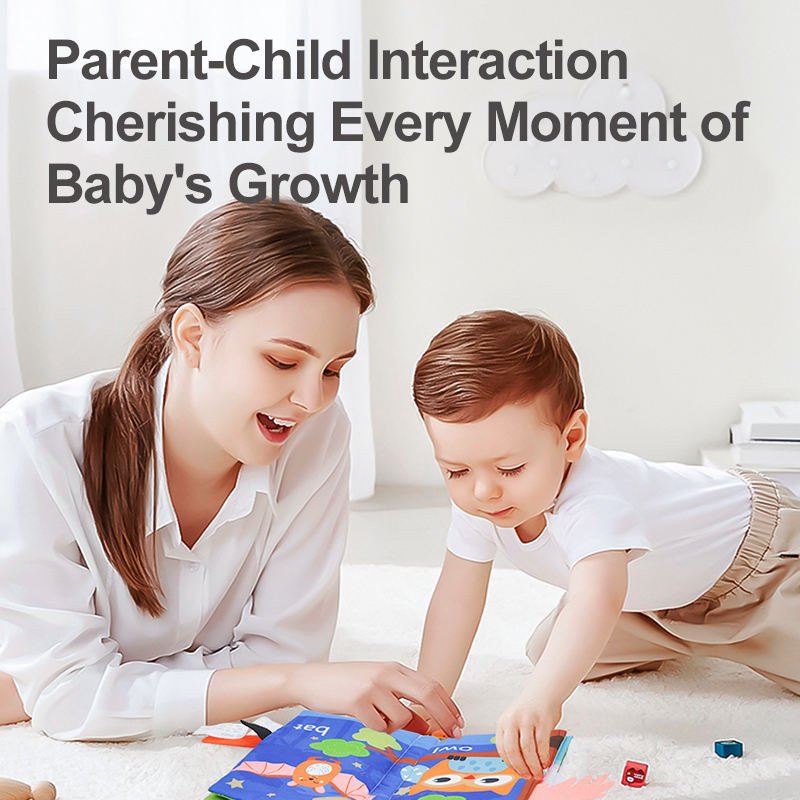 Soft Baby Cloth Book (8.5"X5")– Early Learning Sensory Toy for 0–12 Months - Image 5