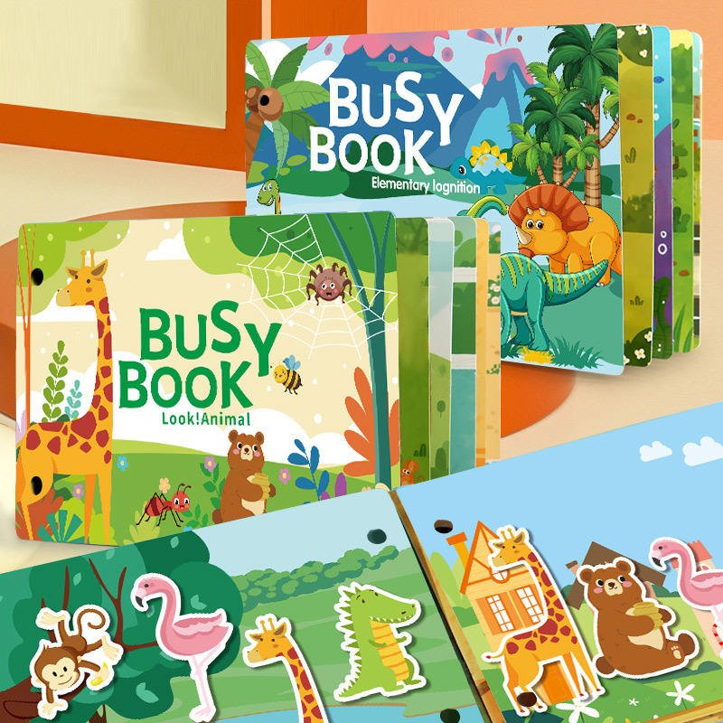 Farm Alphabet Busy Book – Montessori ABC Learning Quiet Book - Image 3
