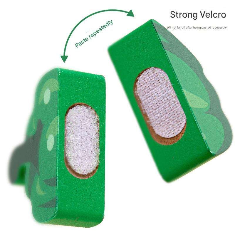 Wooden Food Cutting Toy Set – Kids Kitchen Pretend Play - Image 4