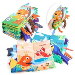 Baby Sensory Tail Cloth Book