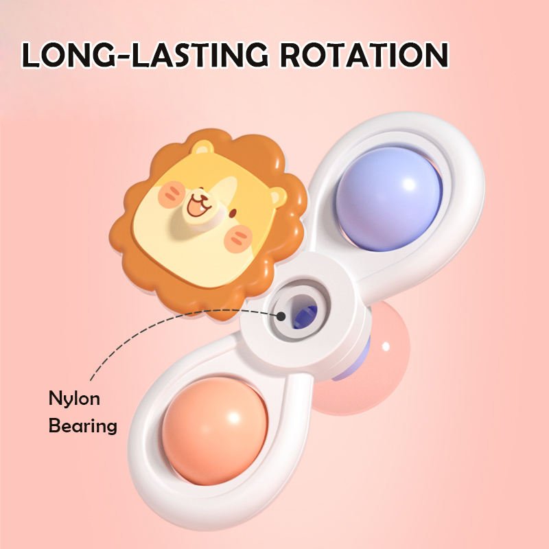 Baby Suction Cup Spinner Toy Set for Infants & Toddlers (3 PCS) - Image 8
