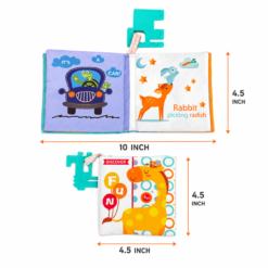 Sensory Discovery Cloth Book Size