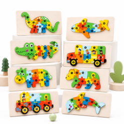 Number Quest Wooden Puzzle