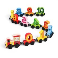 Number Train Wooden Learning Set