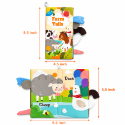 Wiggly Tails Cloth Book