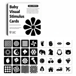Baby High-Contrast Visual Stimulation Cards (0–36M) - Image 4