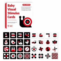 Baby High-Contrast Visual Stimulation Cards (0–36M) - Image 3