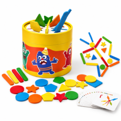 Colourful Shape-Sorting Toy Set