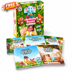 Ms. Mun Activity Books Set – 5 Books, 600+ Activities (3Y+)