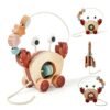 Wooden Crab Pull Toy (1)